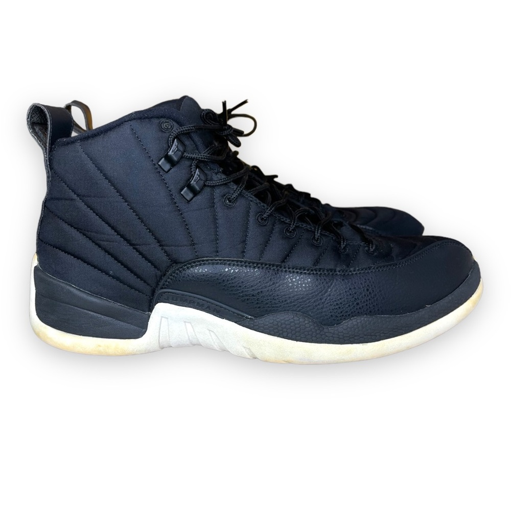 Nike Air Jordan 12 Retro Nylon Black - Size 12 - Picture 3 of 14